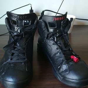 Custom Jordan 6 Matte Black